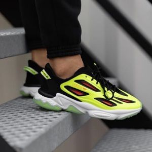 Adidas Ozweego Celox Shoes Core Black Solar Yellow H68622 Size 9